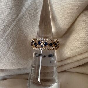 Bomb Party September Birthday 2024 ‘Scatter My Heart’ Ring RBP8152 Gold SZ 5